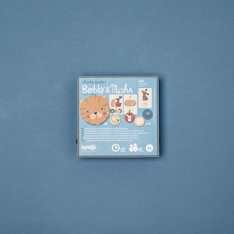 Bobby And Misha Tiny Game Juego De Viaje Londji