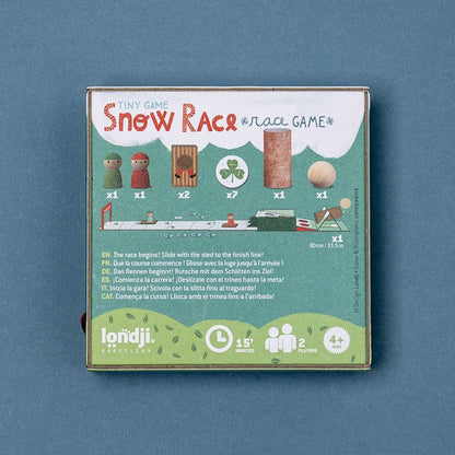 Snow Race Tiny Game Juego De Viaje Londji