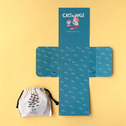 Pocket Puzzle Reversible Cats&Dogs Londji