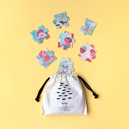 Pocket Puzzle Reversible Cats&Dogs Londji