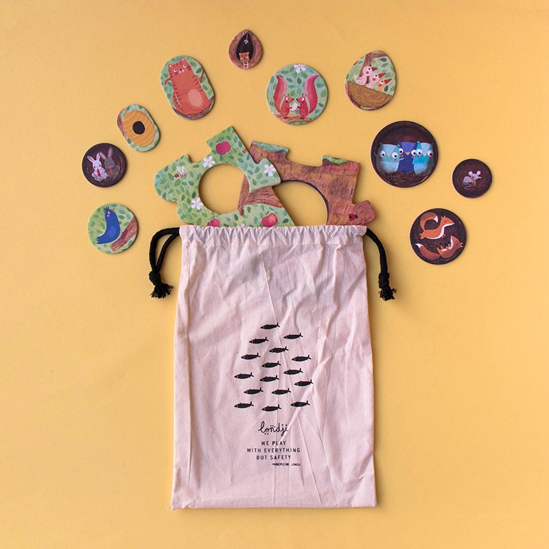 Puzzle Reversible Mon Petit Pommier Londji