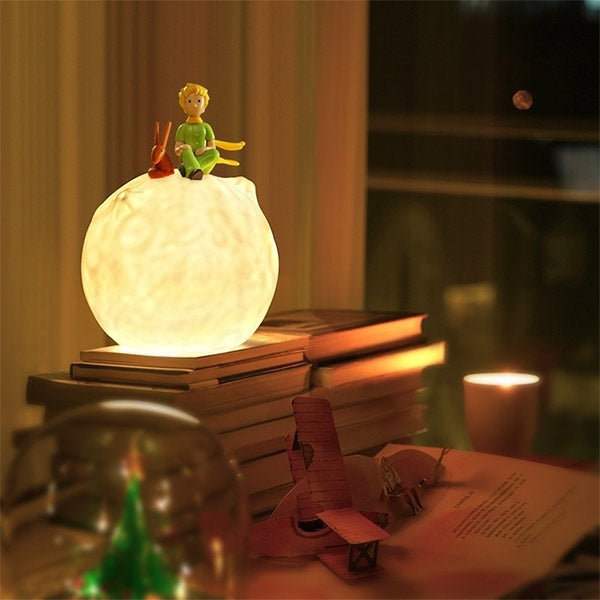 Luz de Noche Principito y Zorro