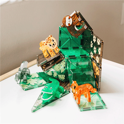 MagnaTiles Animales Jungla 25 Piezas
