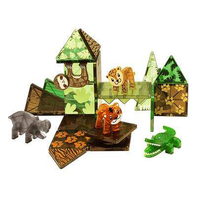 MagnaTiles Animales Jungla 25 Piezas