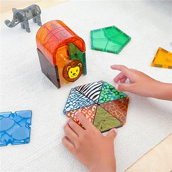MagnaTiles Animales Safari 25 Piezas