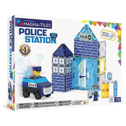 MagnaTiles Comisaría Policía 35 Piezas