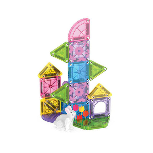 MagnaTiles Juego Imanes De Viaje Spring Micro MAGS