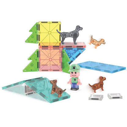 MagnaTiles Parque de Perritos 27 Piezas