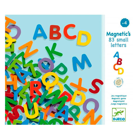 Magnéticos 83 Letras Pequeñas Imanes