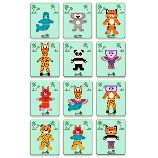 Magnéticos InZeBox Mix and Match Djeco