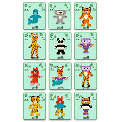 Magnéticos InZeBox Mix and Match Djeco