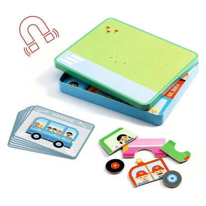 Magnéticos InZeBox Vehículos Djeco