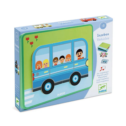 Magnéticos InZeBox Vehículos Djeco