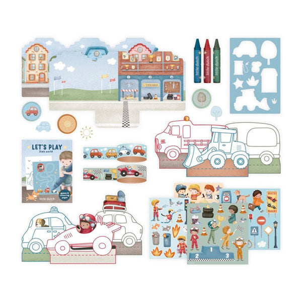 Maleta Creatividad Jim Vehículos Little Dutch
