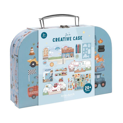 Maleta Creatividad Jim Vehículos Little Dutch