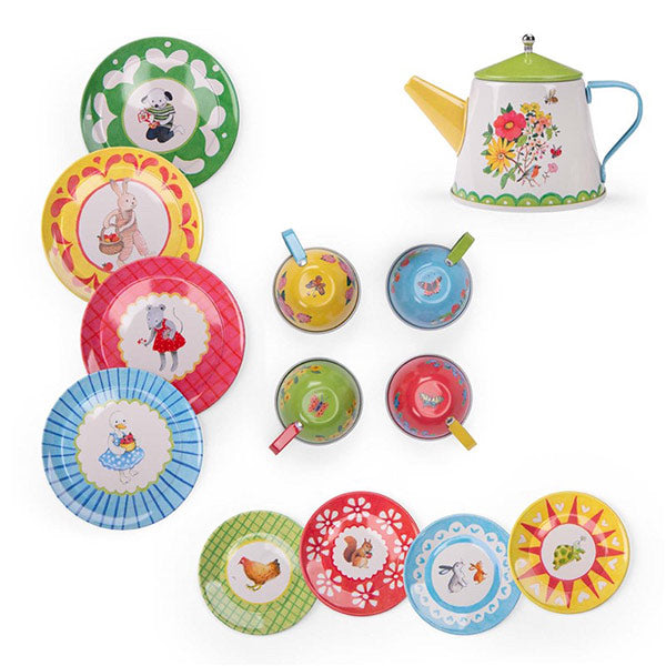 Maletín De Té Metal Gran Familia Moulin Roty