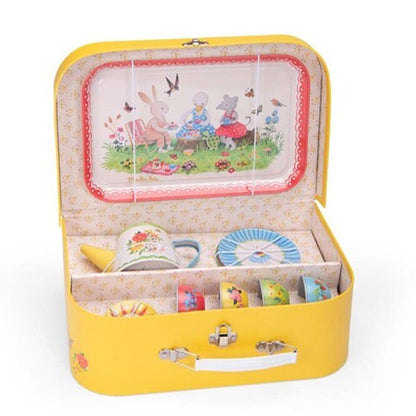 Maletín De Té Metal Gran Familia Moulin Roty