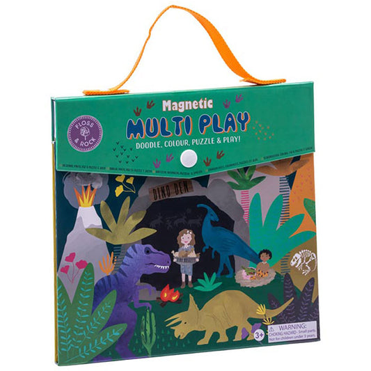 Maletín Multi Actividades Magnético Dino Floss And Rock