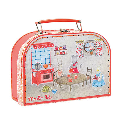 Maletín Té Porcelana Lunares Moulin Roty