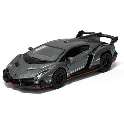 Matte Lamborghini Coche Juguete Pullback