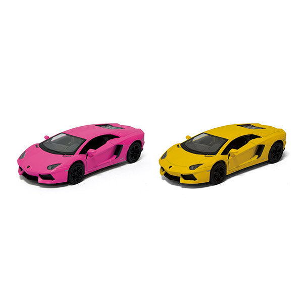 Matte Lamborghini Coche Juguete Pullback