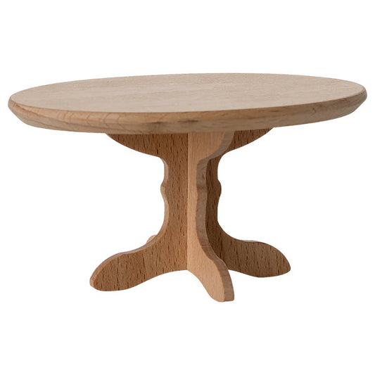 Mesita Comedor Oval Natural Ratones Maileg