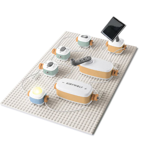 Mi Primer Kit Eléctrico Kidywolf Avanzado 18 Piezas Kidyelec