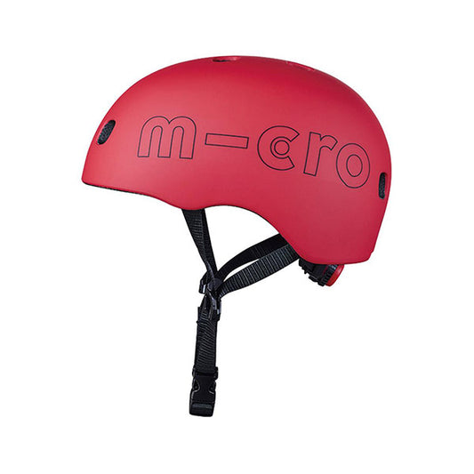 Micro Casco Rojo Mate
