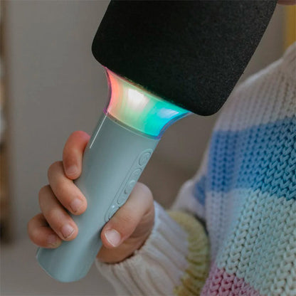 Micrófono KidyMic para niños Verde con luz