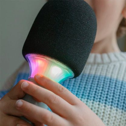 Micrófono KidyMic para niños Verde con luz