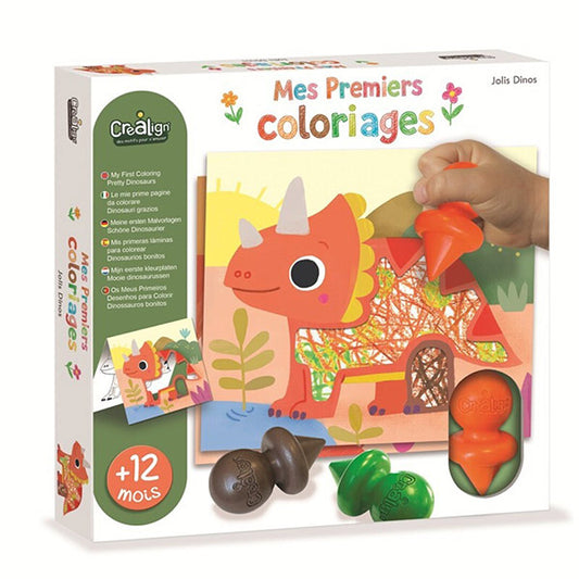 Mis Primeras Dinosaurios Para Colorear