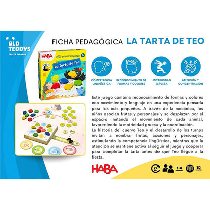 Mis Primeros Juegos La Tarta de Teo Haba