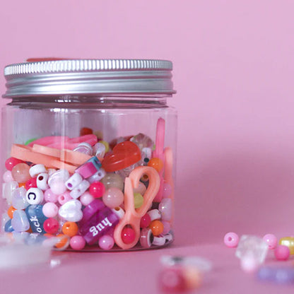 Mix Perlas Abalorios Girl Power Para Pulseras Colgantes Llaveros