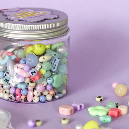 Mix Perlas Abalorios Pastel Para Pulseras Colgantes Llaveros
