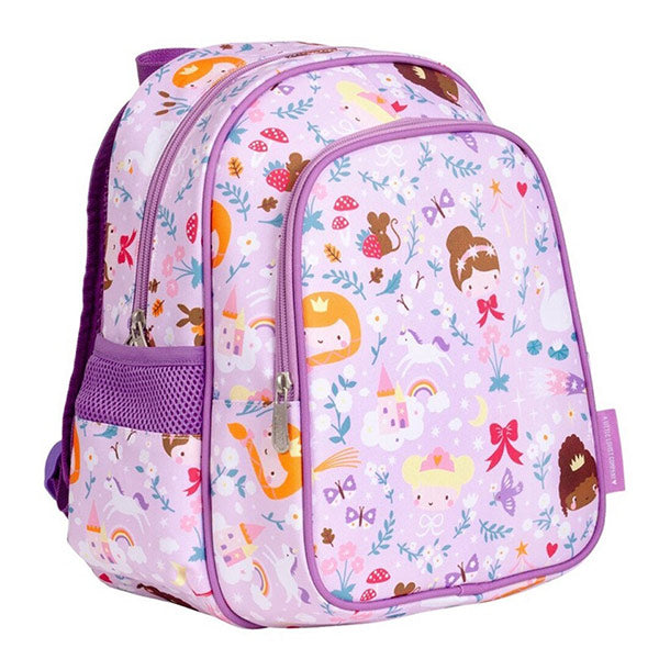 Mochila Con Bolsillo Térmico Princesas
