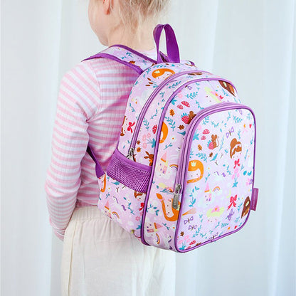 Mochila Con Bolsillo Térmico Princesas