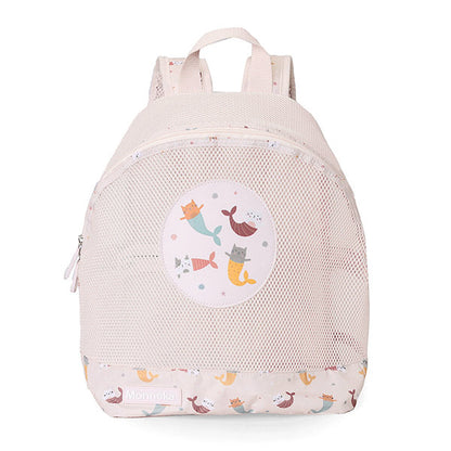 Mochila Infantil Antiarena Gatos Sirena Monneka