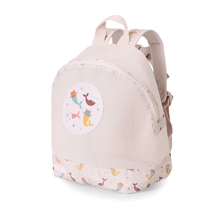 Mochila Infantil Antiarena Gatos Sirena Monneka