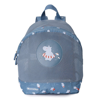Mochila Infantil Antiarena Hippos Monneka