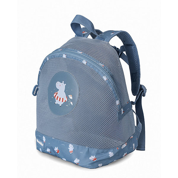 Mochila Infantil Antiarena Hippos Monneka