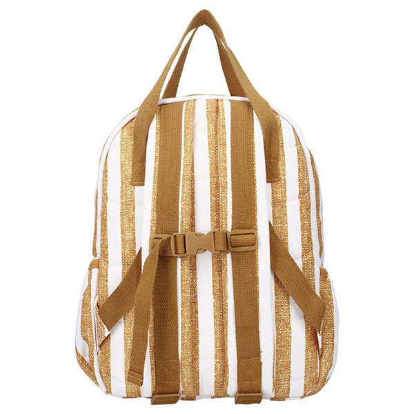 Mochila Lille Rayas Marrón