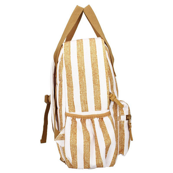 Mochila Lille Rayas Marrón