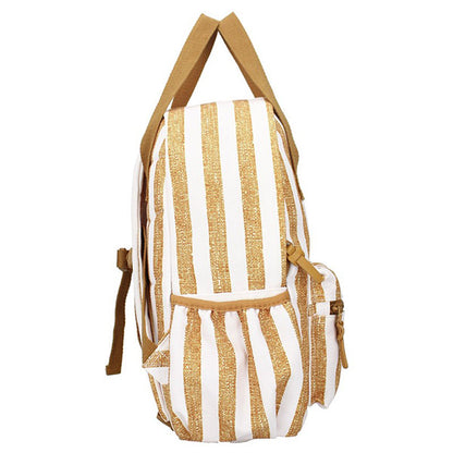 Mochila Lille Rayas Marrón