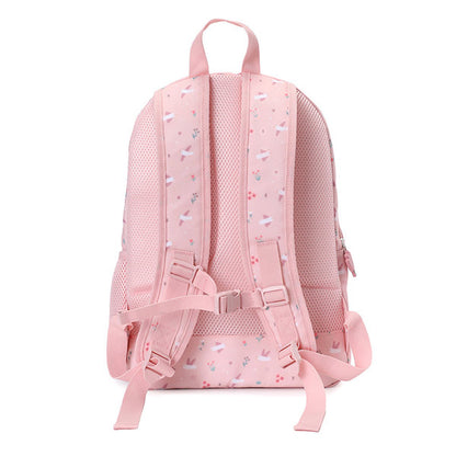 Mochila Mediana Blossom Birds + Llavero Tutete