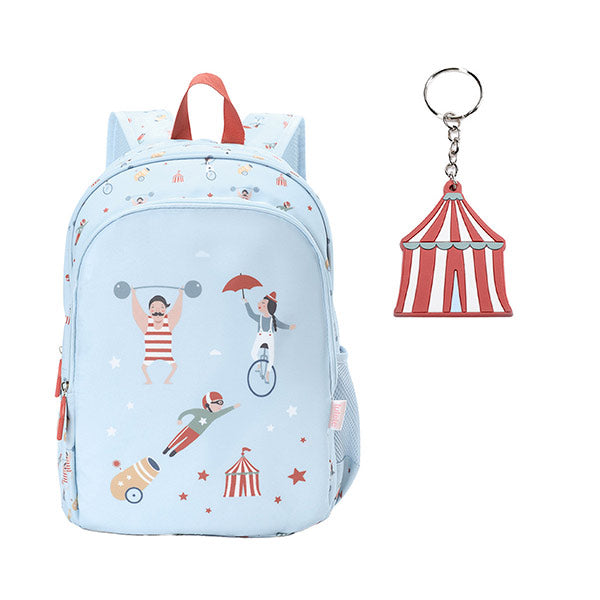 Mochila Mediana Circus Show + Llavero Tutete