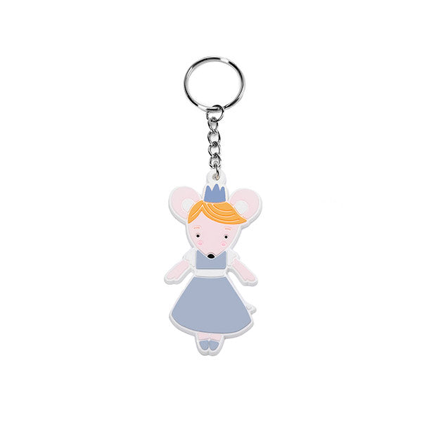 Mochila Mediana Mouse Fairies + Llavero Tutete