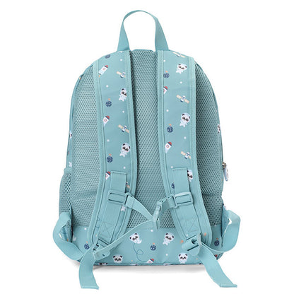Mochila Mediana Pandas in Space + Llavero Tutete