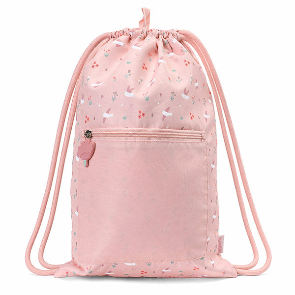 Mochila Saco Impermeable Blossom Birds Tutete