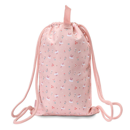 Mochila Saco Impermeable Blossom Birds Tutete