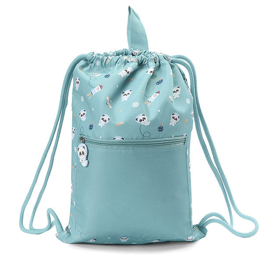 Mochila Saco Impermeable Pandas in Space Tutete